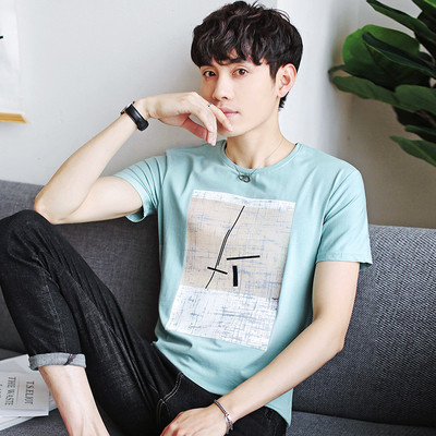 Μοντέρνο ανδρικό μπλουζάκι με διάφορα χρώματα