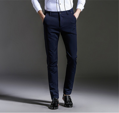 Pantaloni formali pentru bărbați în trei nuanțe