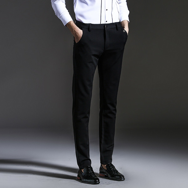 Pantaloni formali pentru bărbați în trei nuanțe