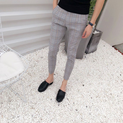 Ανδρικά 9/10 παντελόνια σε ανοιχτόχρωμο χρώμα