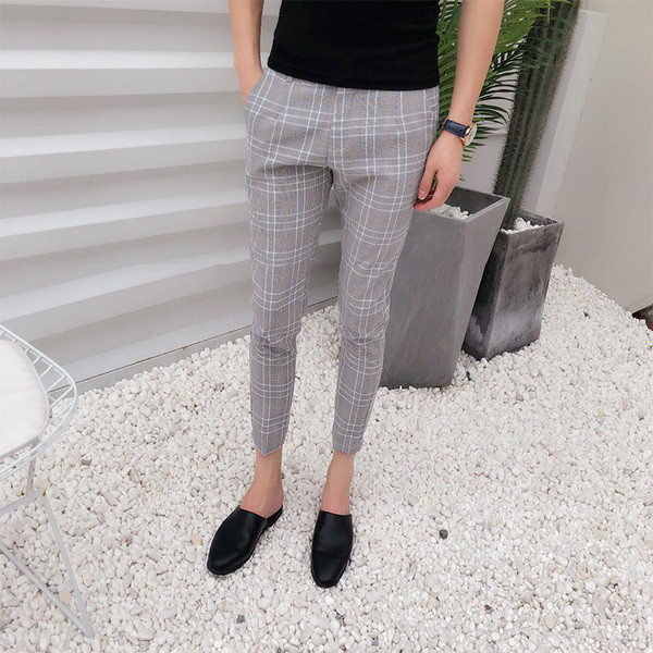 Ανδρικά 9/10 παντελόνια σε ανοιχτόχρωμο χρώμα