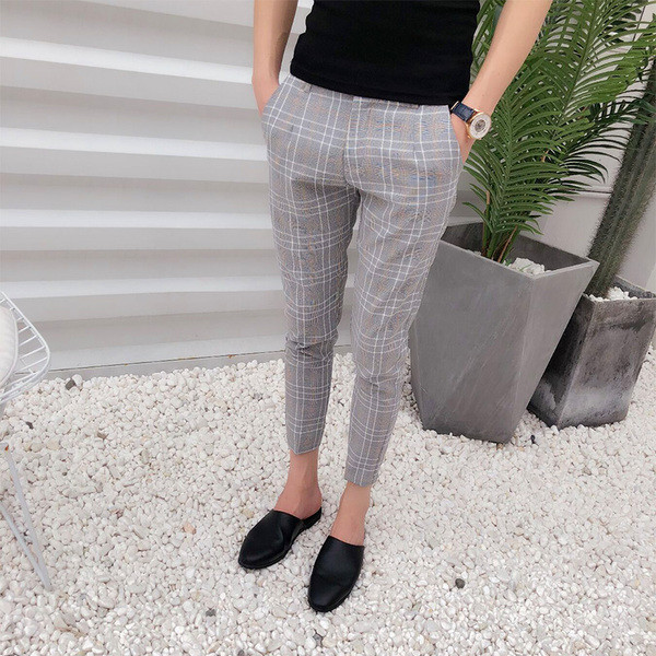 Ανδρικά 9/10 παντελόνια σε ανοιχτόχρωμο χρώμα