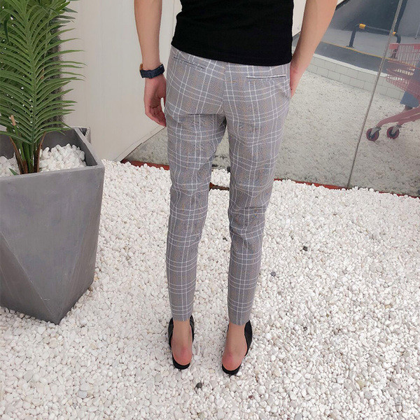 Ανδρικά 9/10 παντελόνια σε ανοιχτόχρωμο χρώμα