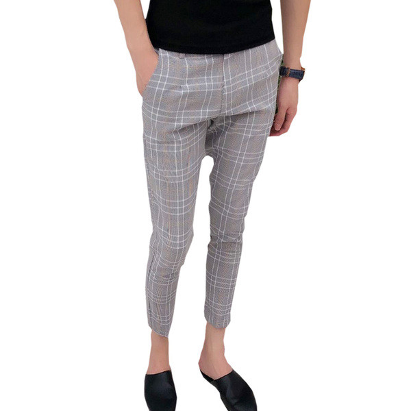 Ανδρικά 9/10 παντελόνια σε ανοιχτόχρωμο χρώμα