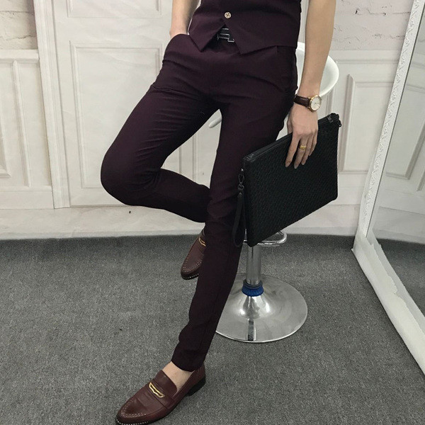 Pantaloni stilați pentru bărbați în patru culori