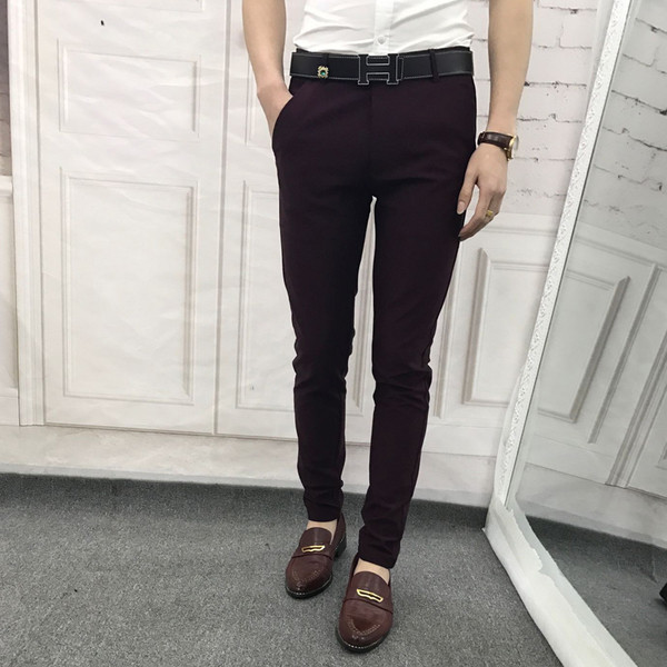 Pantaloni stilați pentru bărbați în patru culori