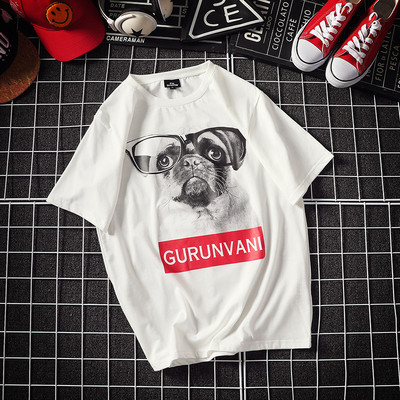 ΝΕΟ Μοντέρνο ανδρικό μπλουζάκι με πολύχρωμη εφαρμογή σε διάφορα χρώματα