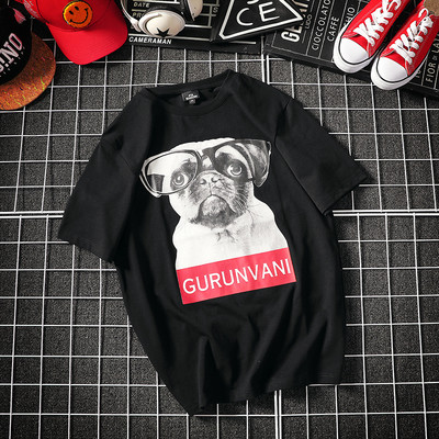 ΝΕΟ Μοντέρνο ανδρικό μπλουζάκι με πολύχρωμη εφαρμογή σε διάφορα χρώματα