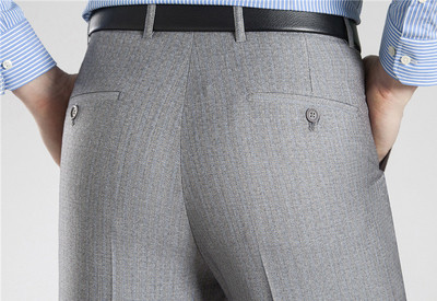 Pantaloni eleganti barbatesti in mai multe culori cu talie inalta