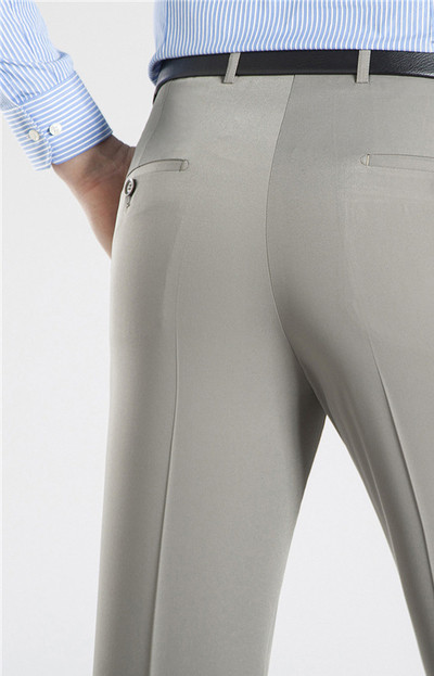 Pantaloni eleganti barbatesti in mai multe culori cu talie inalta