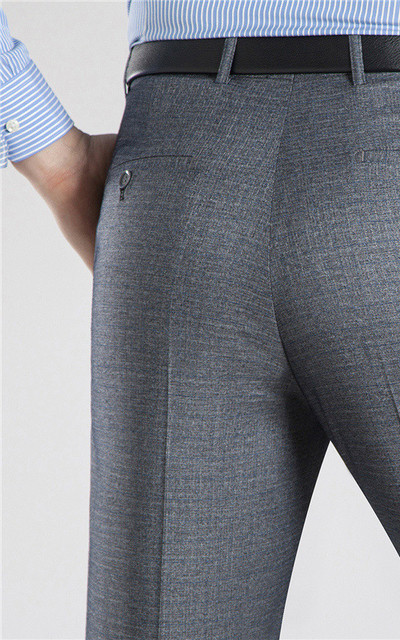 Pantaloni eleganti barbatesti in mai multe culori cu talie inalta