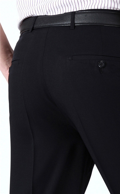 Pantaloni eleganti barbatesti in mai multe culori cu talie inalta