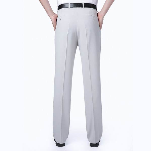 Pantaloni eleganti barbatesti in mai multe culori cu talie inalta