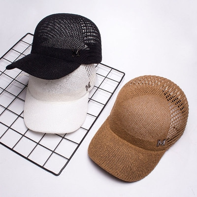 Лятна плетена шапка в няколко цвята подходяща за мъже и жени