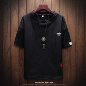 Κομψή ανδρική μπλούζα με ανοιχτό λαιμό σε διάφορα χρώματα