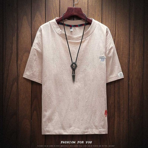 Κομψή ανδρική μπλούζα με ανοιχτό λαιμό σε διάφορα χρώματα