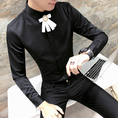 Ανδρικό μοντέρνο πουκάμισο με μακριά μανίκια σε διάφορα μοντέλα