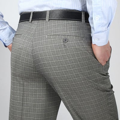 Μακρύ παντελόνι ανδρών με πίσω τσέπες σε δύο μοντέλα