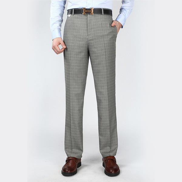 Μακρύ παντελόνι ανδρών με πίσω τσέπες σε δύο μοντέλα