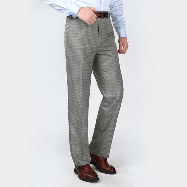 Μακρύ παντελόνι ανδρών με πίσω τσέπες σε δύο μοντέλα