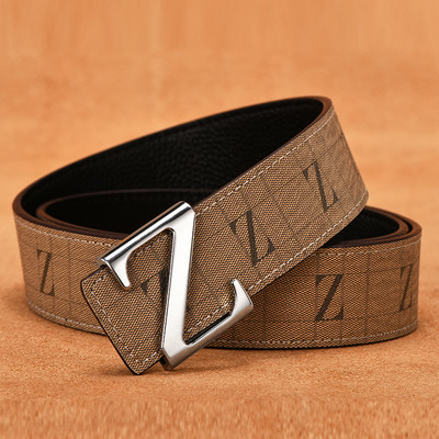 Cureaua eleganta barbati din piele ecologica in doua modele