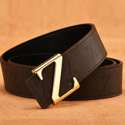 Cureaua eleganta barbati din piele ecologica in doua modele