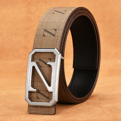 Cureaua eleganta barbati din piele ecologica in doua modele