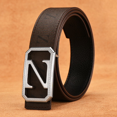 Cureaua eleganta barbati din piele ecologica in doua modele