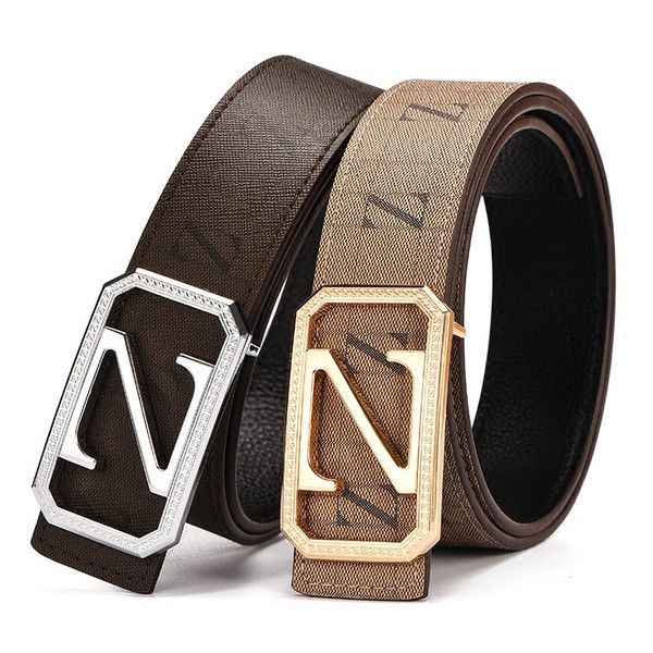 Cureaua eleganta barbati din piele ecologica in doua modele