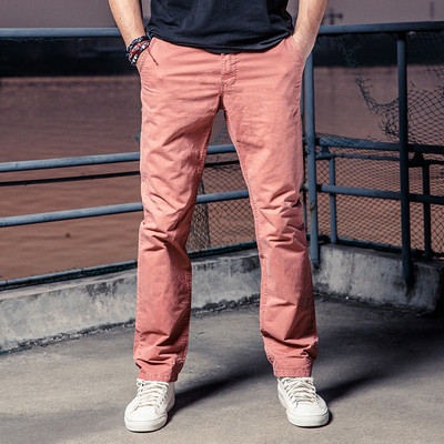Мъжки панталон широк модел в светли и тъмни цветове