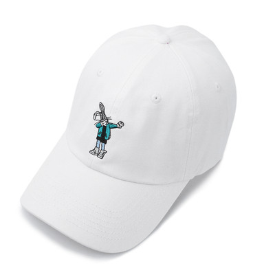 Pălărie bărbătească cu broderie în alb și negru