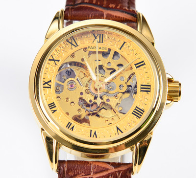 Ceas de barbat modern in mai multe culori cu curea din piele ecologica