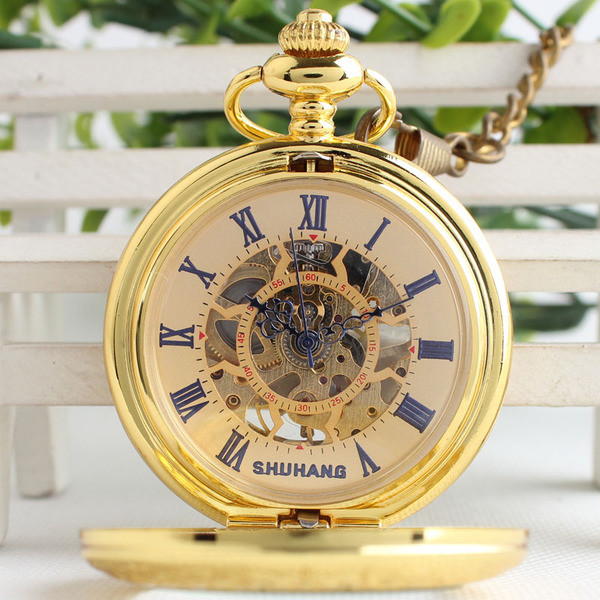 Ceas de buzunar bărbătesc stilat în mai multe modele