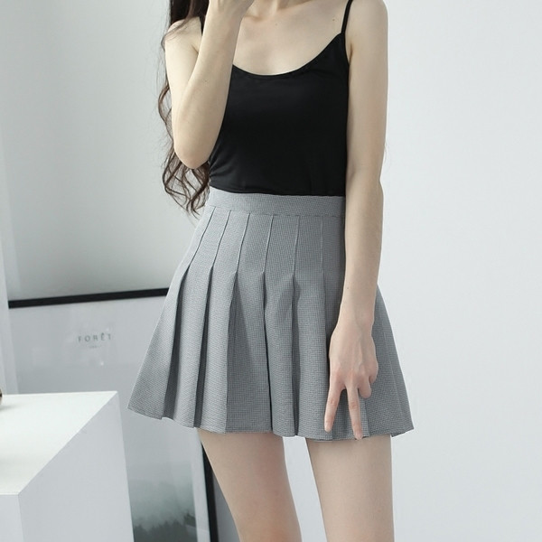 Fusta de dama cu talie inalta in mai multe culori