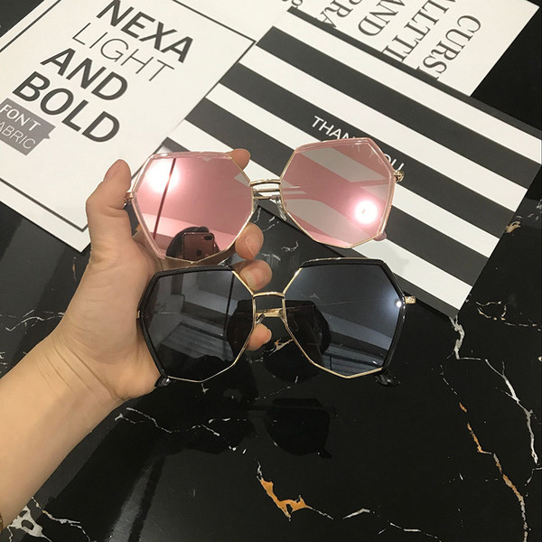 Ochelari de soare de dama cu rama subtire in mai multe culori