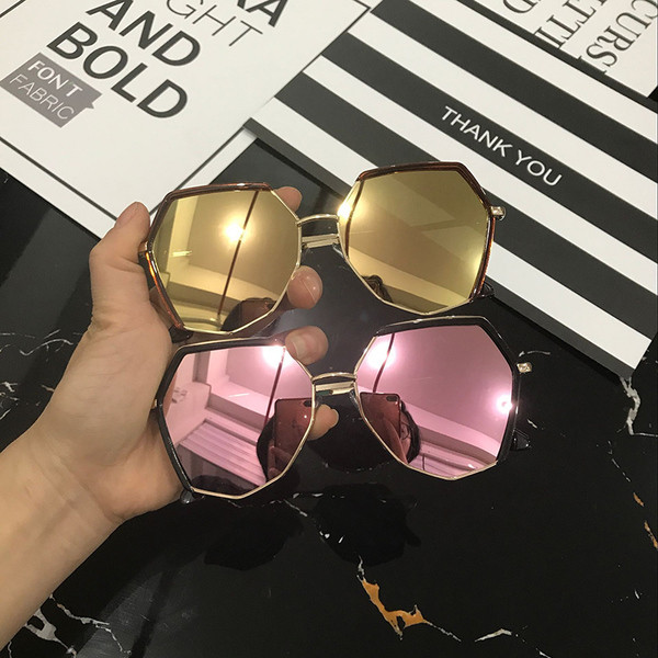 Ochelari de soare de dama cu rama subtire in mai multe culori