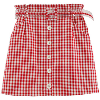 Fusta dama in carouri in doua culori