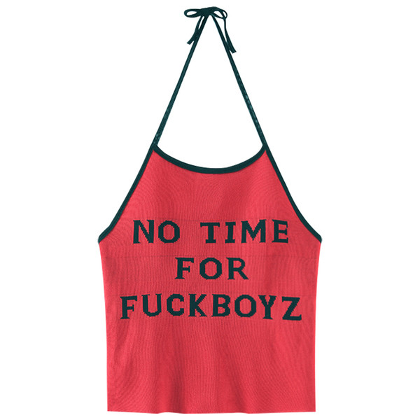 Γυναικείο καθημερινό γιλέκο σε διάφορα χρώματα με επιγραφή