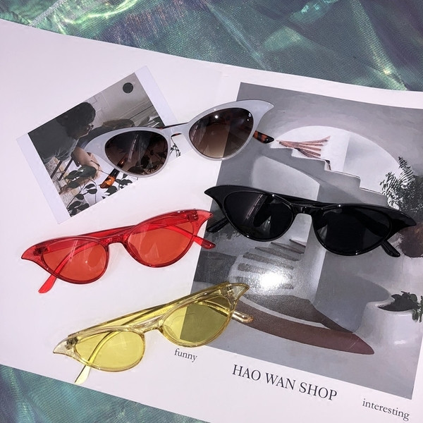 Ρετρό γυναικεία γυαλιά ηλίου σε διάφορα χρώματα