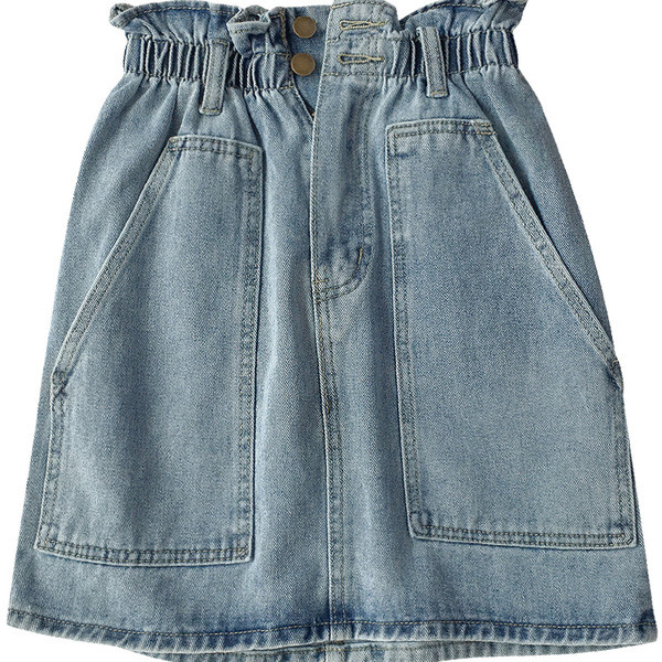 Fusta de dama din denim in doua culori