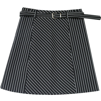 Κομψή φούστα κυρίας με υψηλή μέση σε διάφορα χρώματα