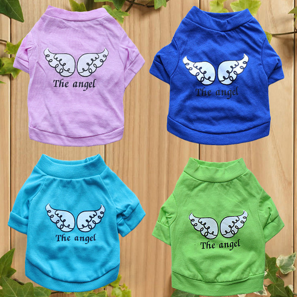 Дрехи за кучета в няколко цвята с надпис