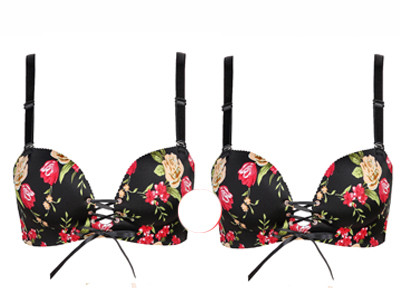 Σετ εσωρούχων από δύο αδιάβροχα σουτιέν - διαφορετικά χρώματα