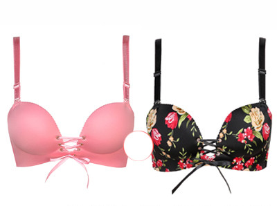 Σετ εσωρούχων από δύο αδιάβροχα σουτιέν - διαφορετικά χρώματα