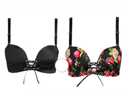 Σετ εσωρούχων από δύο αδιάβροχα σουτιέν - διαφορετικά χρώματα