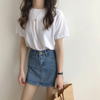 Fusta de dama eleganta in doua culori