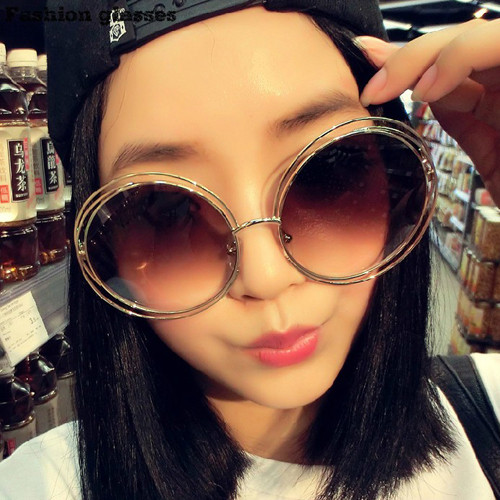 Ochelari de soare rotunzi pentru femei - cinci culori