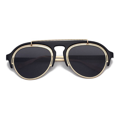 Ochelari de soare moderni de dama in mai multe culori - model rotunjit