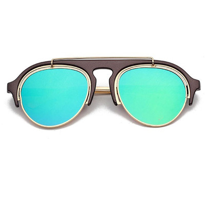 Ochelari de soare moderni de dama in mai multe culori - model rotunjit