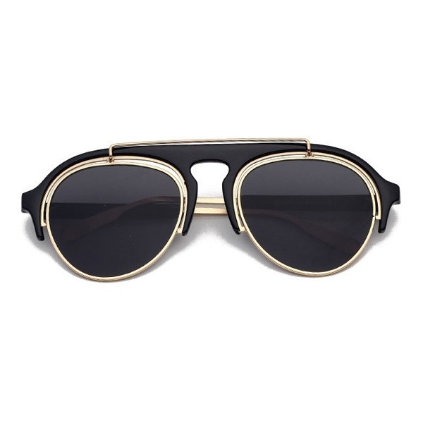 Ochelari de soare moderni de dama in mai multe culori - model rotunjit